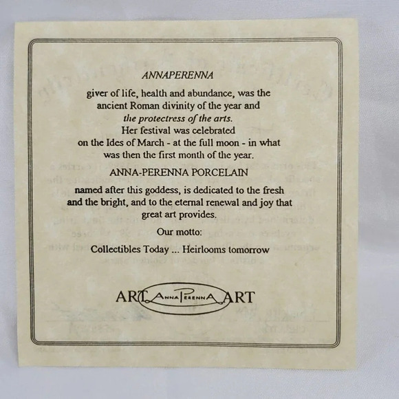 P. Buckley Moss Christmas Ornament Meens Bottom Bridge, Anna-Perenna Porcelain - Picture 11 of 16